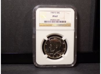 1969-S Kennedy Half-Dollar NGC PF 67