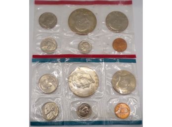 1978 Uncirculated Coin Set P & D Mint (12 Coins) GEM Brilliant Uncirculated OGP, No Envelope