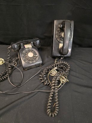 (2) Rotary Phones