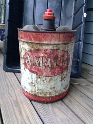 Amalie Gas Can Vintage