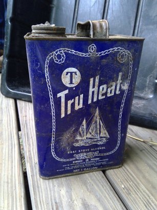 Tru Heat Vintage Boat Stove Alcohol - Partial Can
