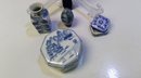 Assorted Blue & White Lot