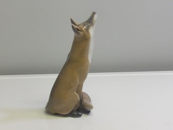 Royal Copenhagen Ceramic Fox