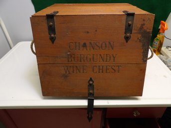 Chance And Burgundy Wine Chest