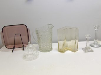 Assorted Glass Lot PURPLE PYREX