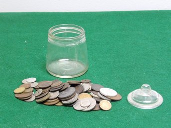 Jar Of (mostly) Foreign Coins