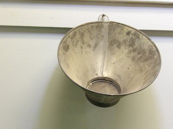 'Vintage(?)' Tin Milk Strainer