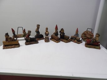 Gnome Train Set Figurines