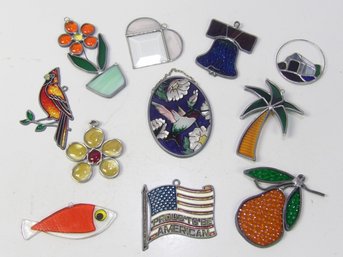 Assorted Small Stained Glass Decorations