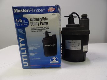 Master Plumber Submersible Utility Pump