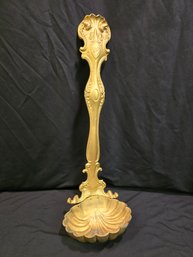 Large Gold Deco Ladle