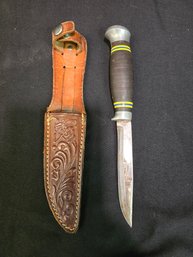 Vinatge RJ Richter Norway 1960 Puukko Hunting Knife