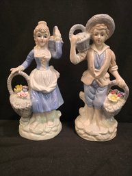 (2) Ceramic Figurines