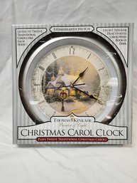 Thomas Kincaid Christmas Carol Clock