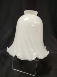 Milk Glass Lamp Shade