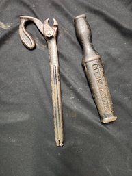 Vintage Slde Hammer Nail Puller NO 515 Greenlee