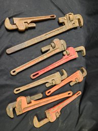 Lot Of Adjustable Wrenches