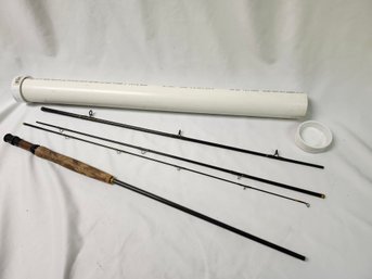 Fly Rod With PVC Carry/ Protective Tube