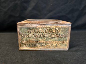 Vintage Robinsons Pure Scotch Oatmeal Tin