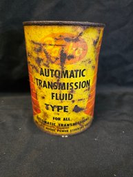 Vintage ATF Type A Metal Can - Full/ Unused