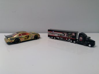 Dale Earnhardt Sr #3 Car & Tractor Trailer Toy Memorabilia NASCAR