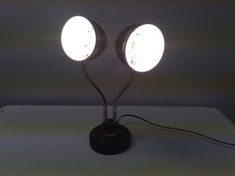 Dual Light Desk Lamp Working