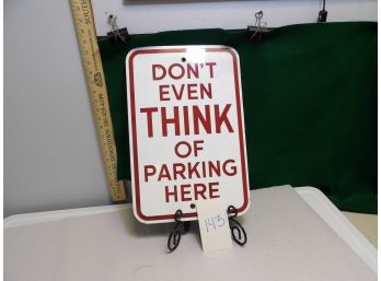 Novelty Parking Sign