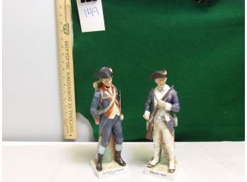 Bicentennial 1776 Commemorative Figurines