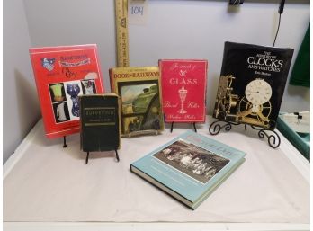 6 Historical, Vintage, Antique Subject Books