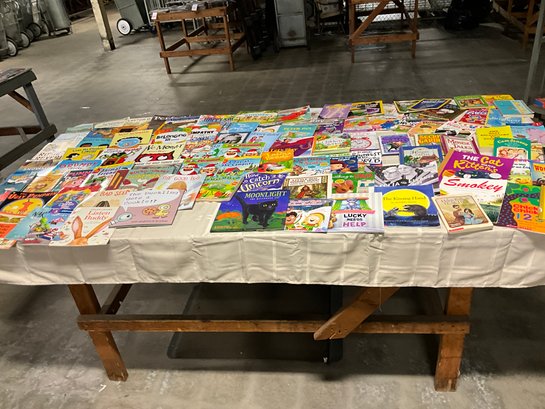 HUGE LOT Of Assorted Childrens Books Great For Teachers Camp Preschool And More See Photos