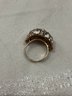 Lot Of 5 Ladies Cocktail Statement Costume Rings Size 8 & 9 See