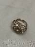Lot Of 5 Ladies Cocktail Statement Costume Rings Size 8 & 9 See