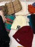 Huge Lot Of Ladies Winter Weather Gear Gloves Hats Scarves Leg Warmers See Photos