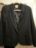 Lot Of 2 Ladies Size L Tops Reversible Cardigan And Black Blazer