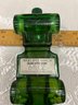 New In Box Vintage MAC TRUCK Big Mack  Green Glass OLAND After Shave Avon Bottle Full