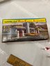 Plasticville USA Service Station HO Bachmann Model Train Almost Complete No Car With Box