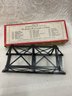 Vintage Plasticville Trestle Bridge HO Scale 2601-100 For Model Train Yards With Original Box