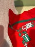 Locking 1988 House Of Lloyd 'Don't Open Till Christmas' Red Santa Toy Sack Gift Bag