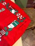 Locking 1988 House Of Lloyd 'Don't Open Till Christmas' Red Santa Toy Sack Gift Bag