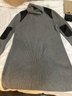Ladies 525 America Grey Sweater Dress With Black Patches