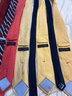 Lot Of 9 Tommy Hilfiger Ties Yellow Red Blue Patterns