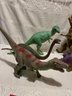 Vintage Lot Of 6 Dinosaurs Various Sizes From 5 In To 11 In