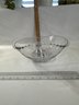 Imperial CANDLEWICK CRYSTAL Large 9.25 Inch Finger Loop Handle Hobnail Edge HEART BOWL
