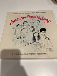Smithsonian Collection American Popular Song: Six Decades Of Songwriters And Singers Lp Vinyl Records