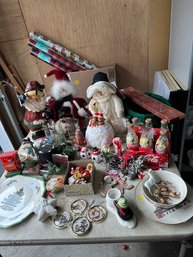 Antique Store Close Out Christmas Lot Decor See Photos