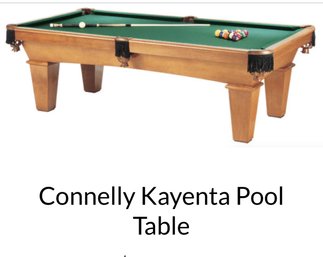 Connelly Kayenta 7 Foot Pool Table Excellent Condition Needs Assembly