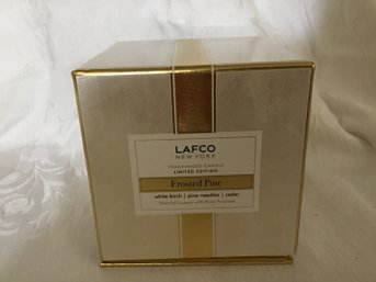 LAFCO Limited Edition Frangranced Frosted Pine 6.5 Oz Signature Candle New
