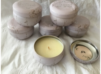 6 X Chloe & Isabel Jardins Du Midi Soy Scented Candle NEW