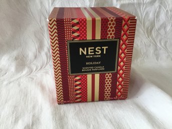 NEST Fragrances - Holiday Candle - 8.1 Oz - New In Box