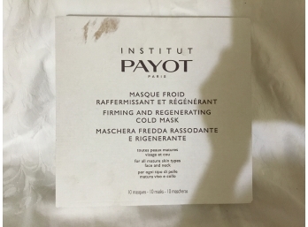 Case Of 10 Payot Firming And Regenerating Cold / Masks